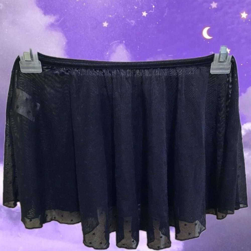 Tutu Black Mesh Skirt